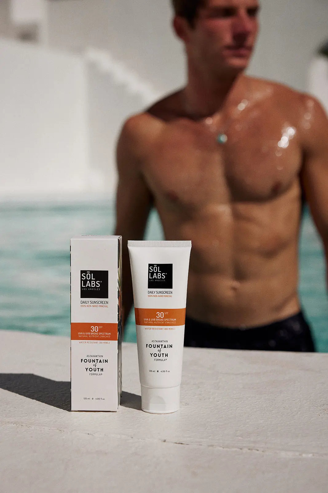 SOL LABS® Natural Mineral SPF 30 Daily Sunscreen Lotion - Broad Spectrum UVA/UVB Protection & Hydrating Formula SOL LABS