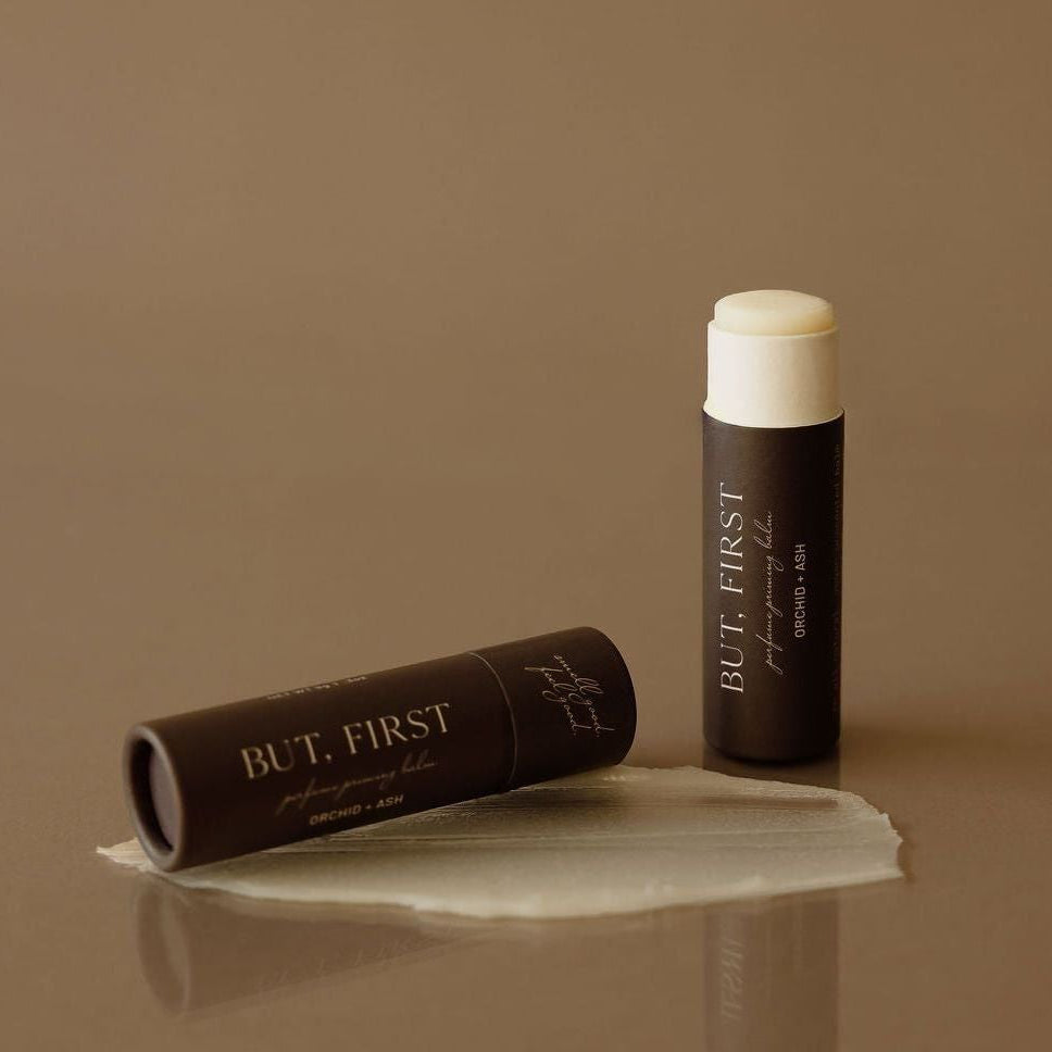 BUT, FIRST Perfume Priming Balm Orchid + Ash