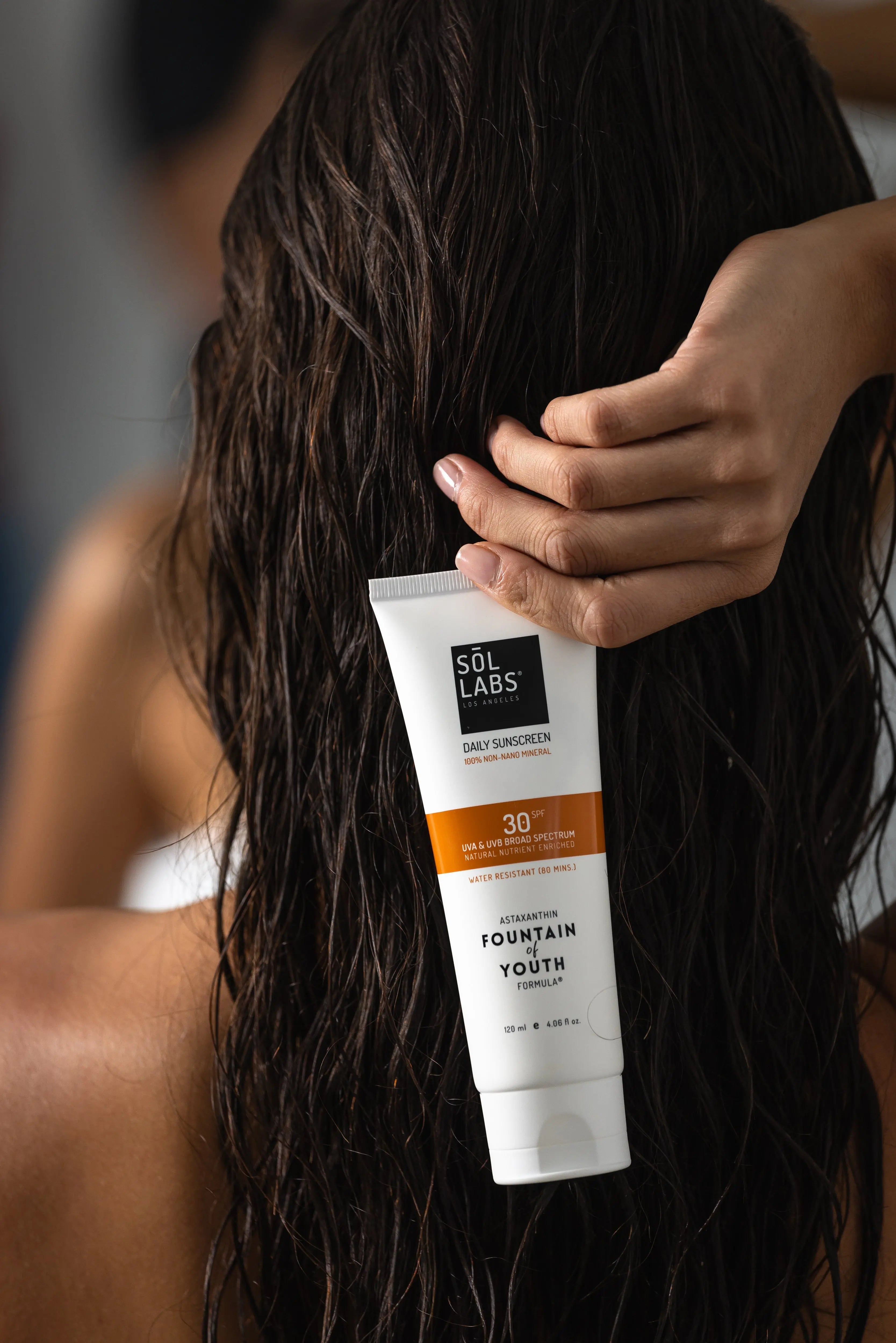 SOL LABS® Natural Mineral SPF 30 Daily Sunscreen Lotion - Broad Spectrum UVA/UVB Protection & Hydrating Formula SOL LABS