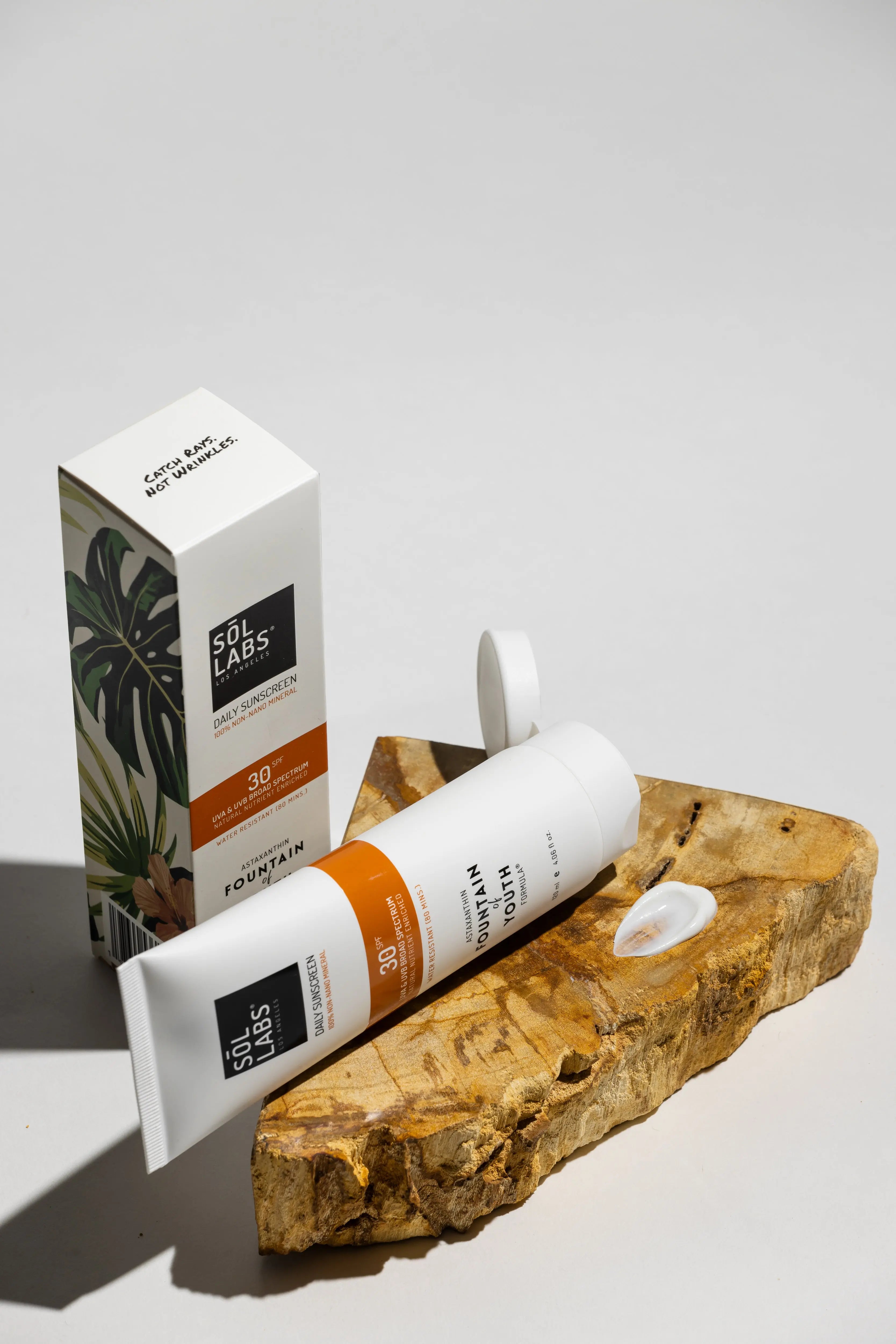 SOL LABS® Natural Mineral SPF 30 Daily Sunscreen Lotion - Broad Spectrum UVA/UVB Protection & Hydrating Formula SOL LABS
