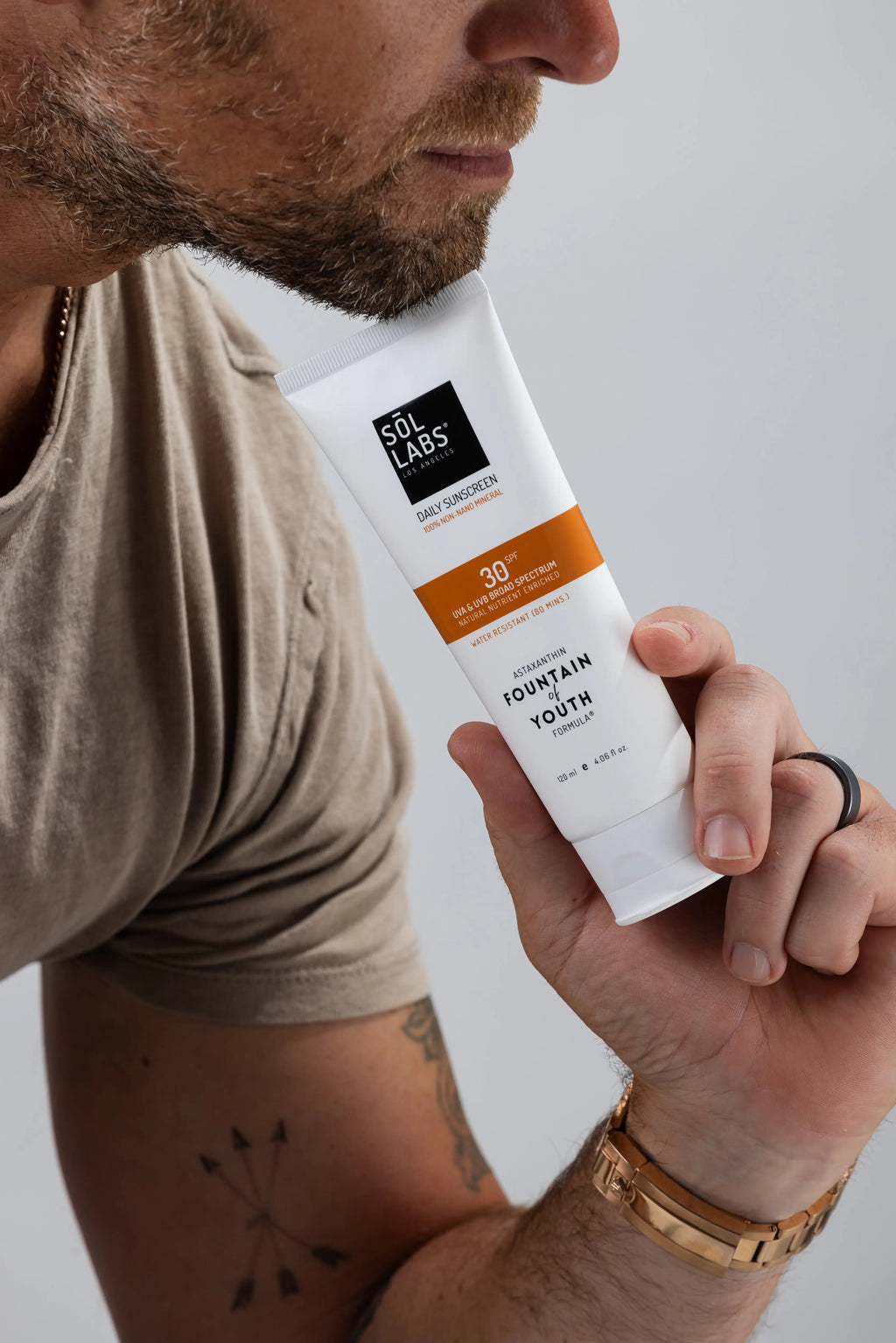 SOL LABS® Natural Mineral SPF 30 Daily Sunscreen Lotion - Broad Spectrum UVA/UVB Protection & Hydrating Formula SOL LABS