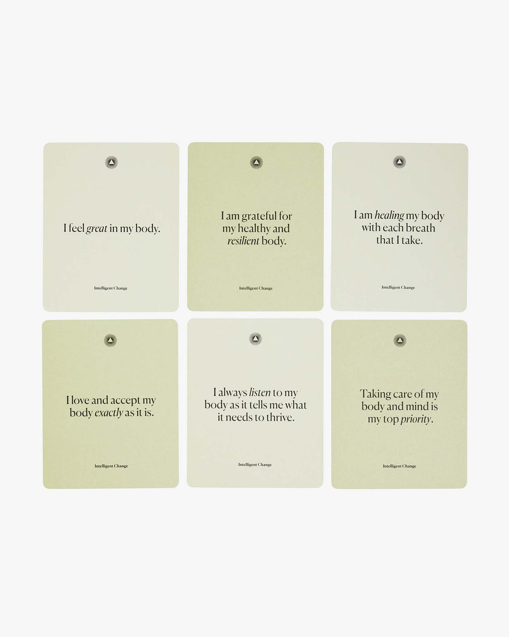Mindful Affirmations for Health & Wellbeing Intelligent Change