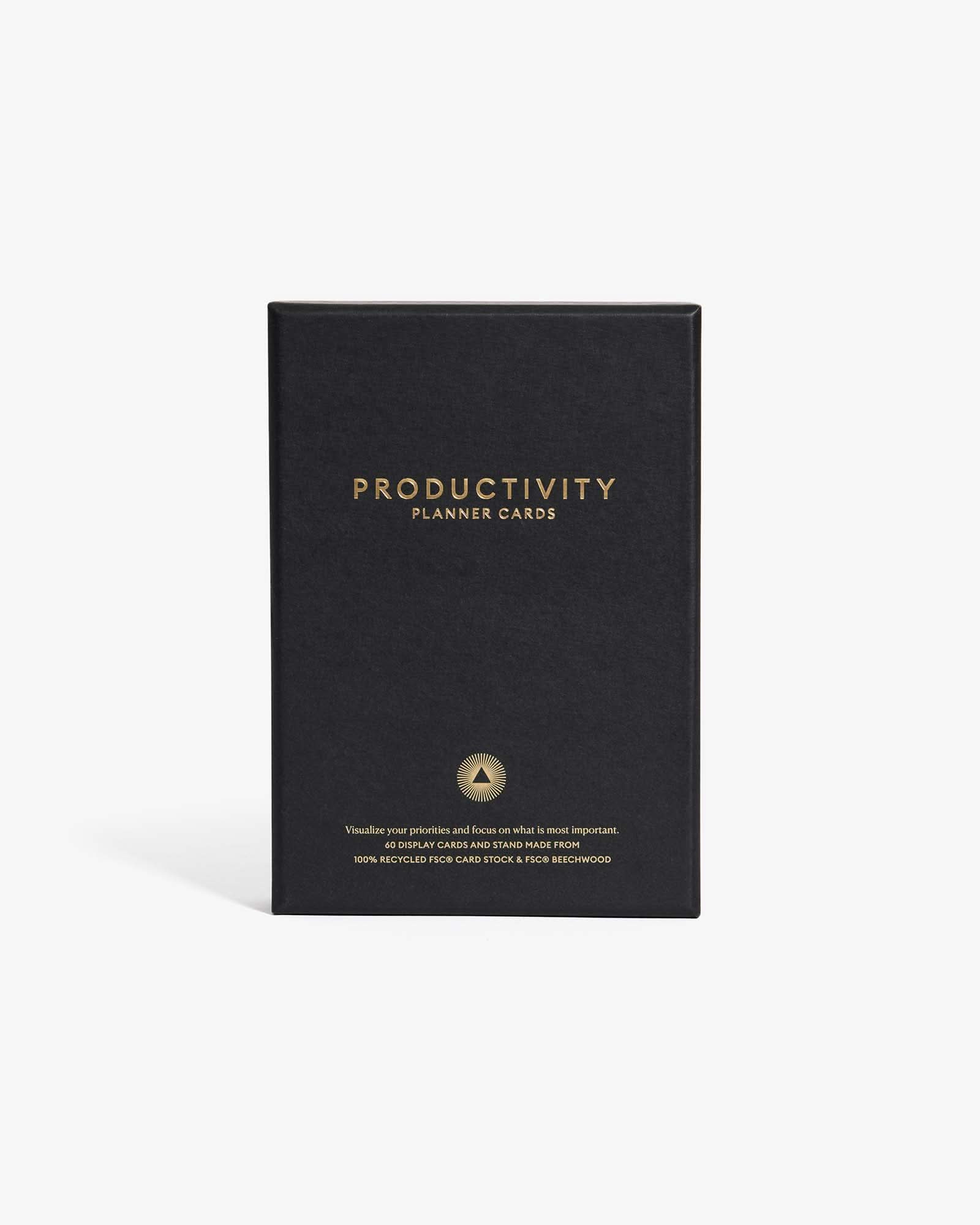 Productivity Planner Cards Intelligent Change