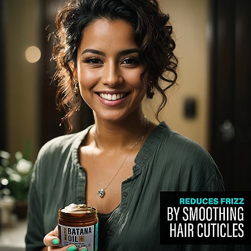 Roasted Batana Oil + Nourishing Hair Mask 4 oz Hotana aka The-Mix-Up