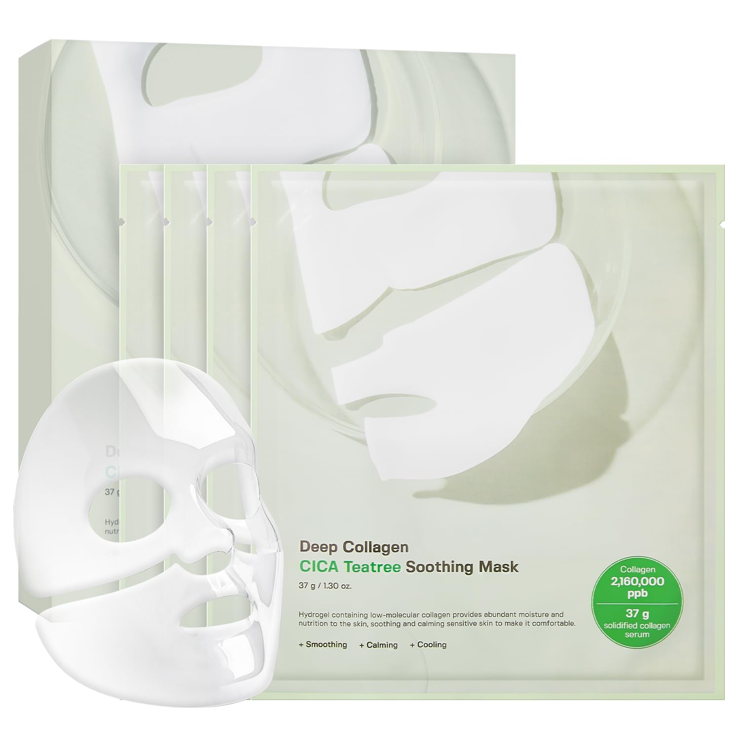 Sungboon Editor Deep Collagen CICA Teatree Soothing Mask AsiaBeautyMall
