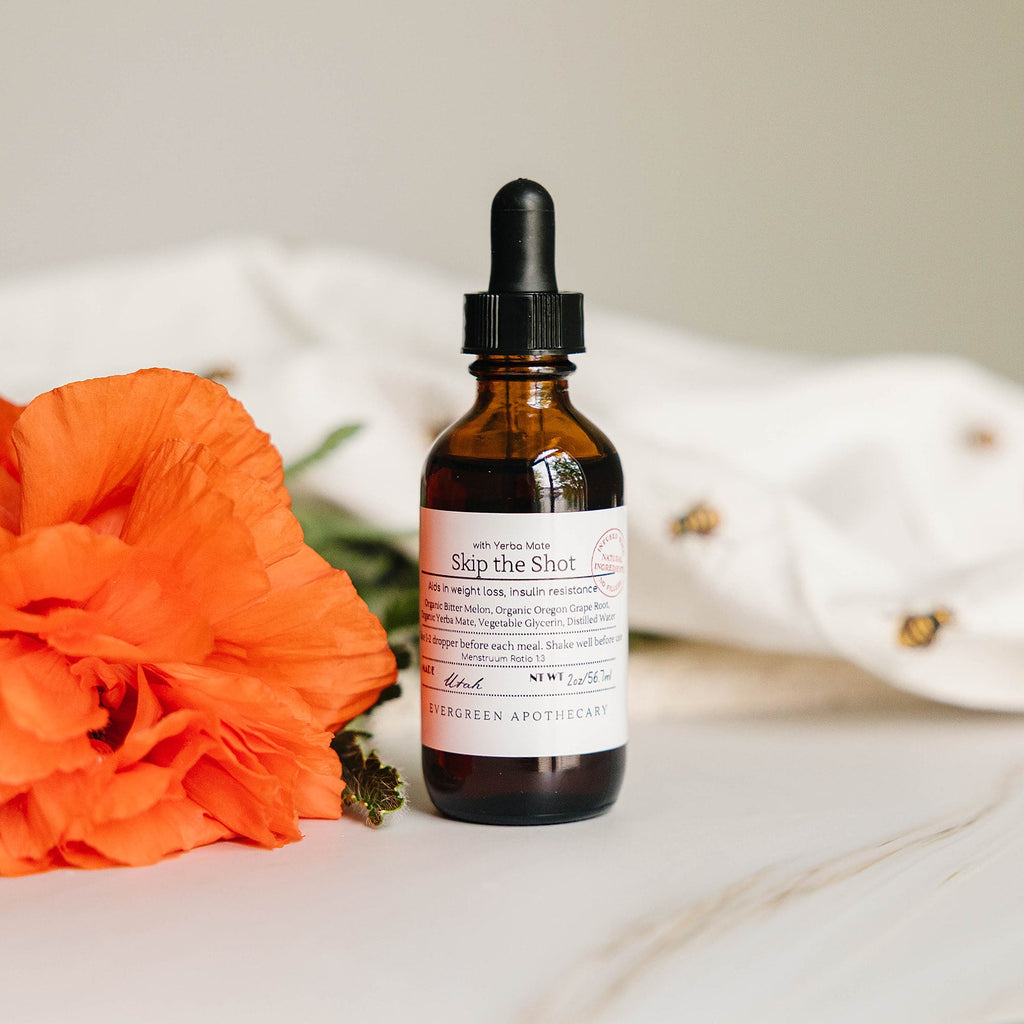 Skip The Shot with Yerba Mate, Tincture Evergreen Apothecary