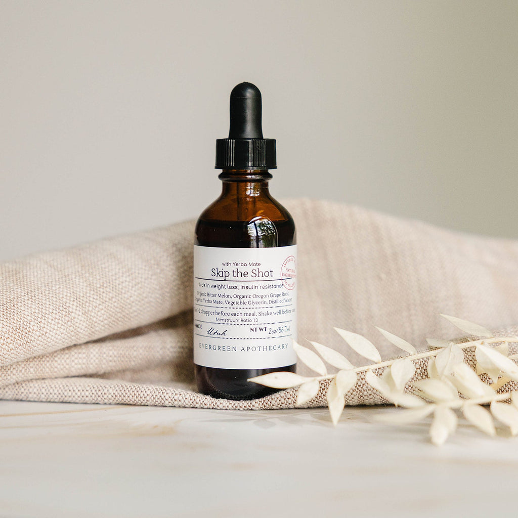 Skip The Shot with Yerba Mate, Tincture Evergreen Apothecary