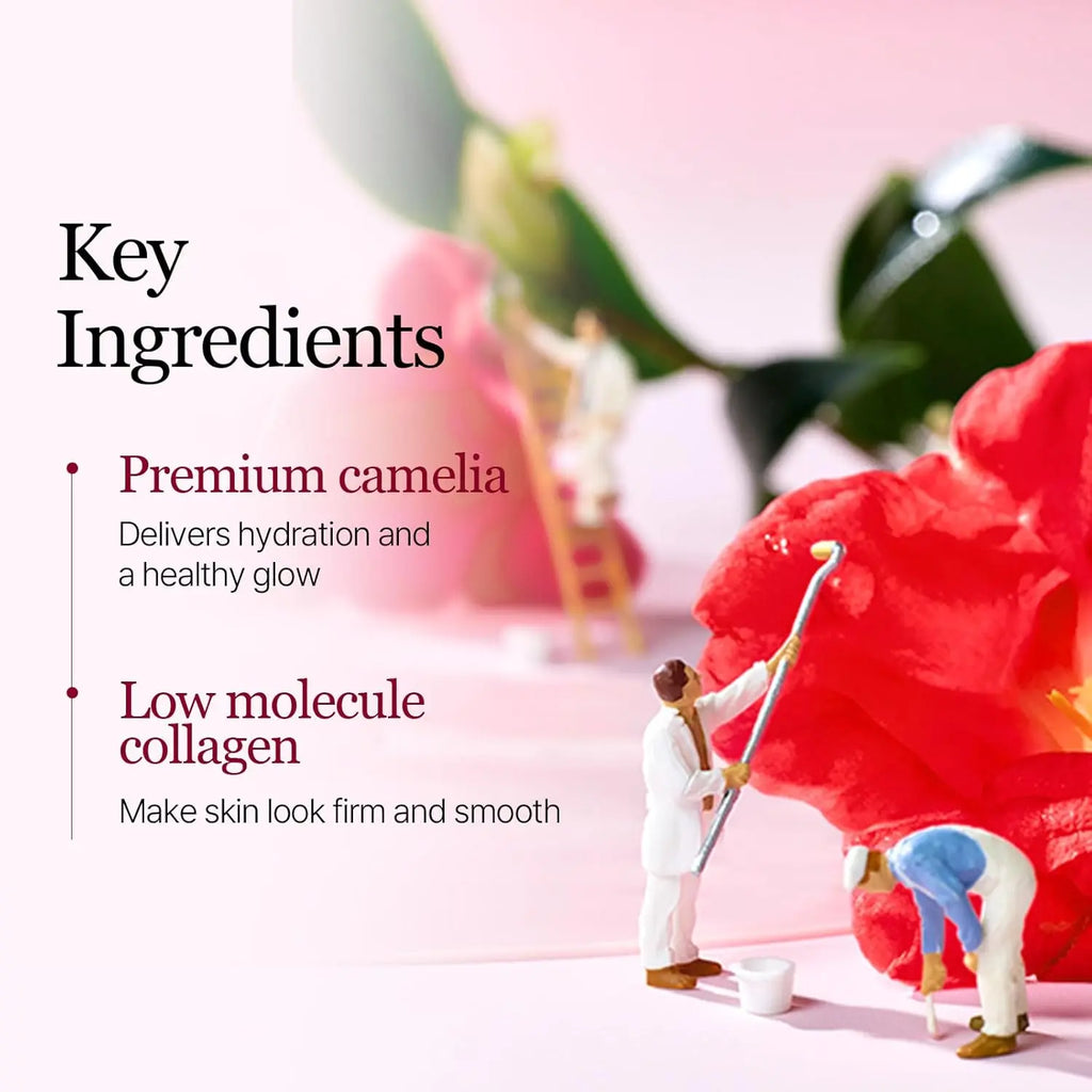 Round Lab Camellia Deep Collagen Firming Gel Mask AsiaBeautyMall