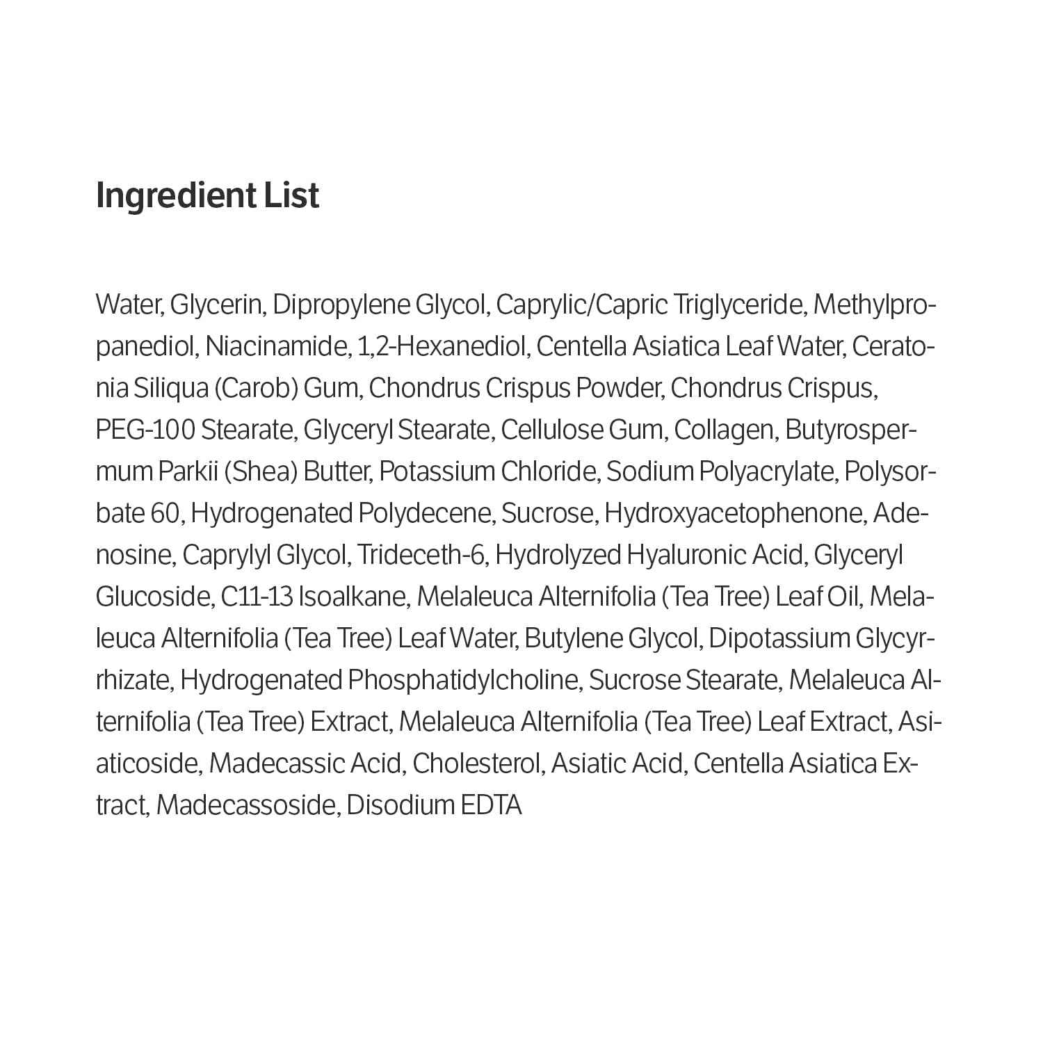 Sungboon Editor Deep Collagen CICA Teatree Soothing Mask AsiaBeautyMall
