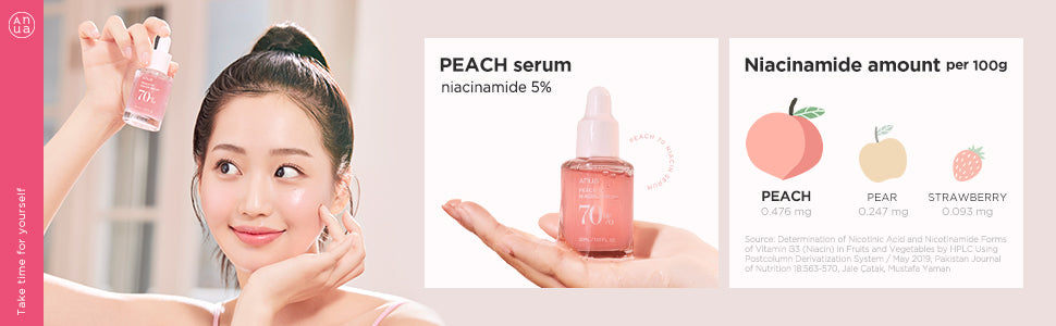 ANUA Peach 70 Niacin Serum AsiaBeautyMall