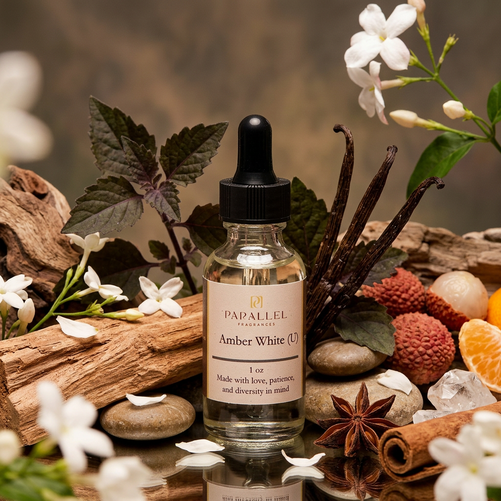 Amber White - Unisex Fragrance Oil Parallel Fragrances LLC