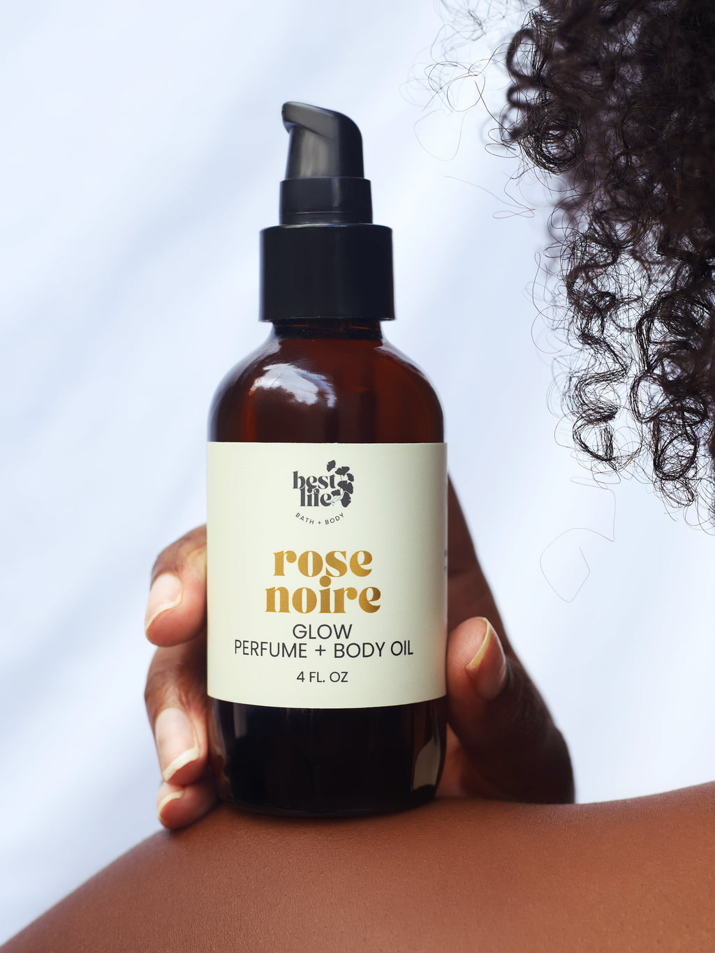 Rose Noir Perfume + Body Oil Best Life Organics