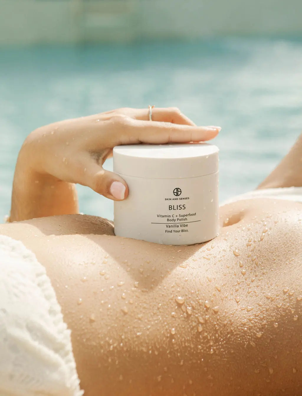 Bliss Vitamin C + Superfood Body Polish Skin and Senses
