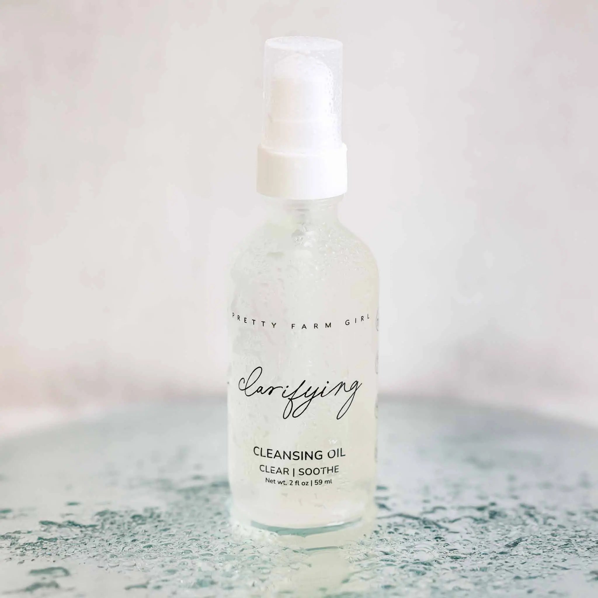 Clarifying Cleansing Oil for Acne-Prone Skin Pretty farm girl