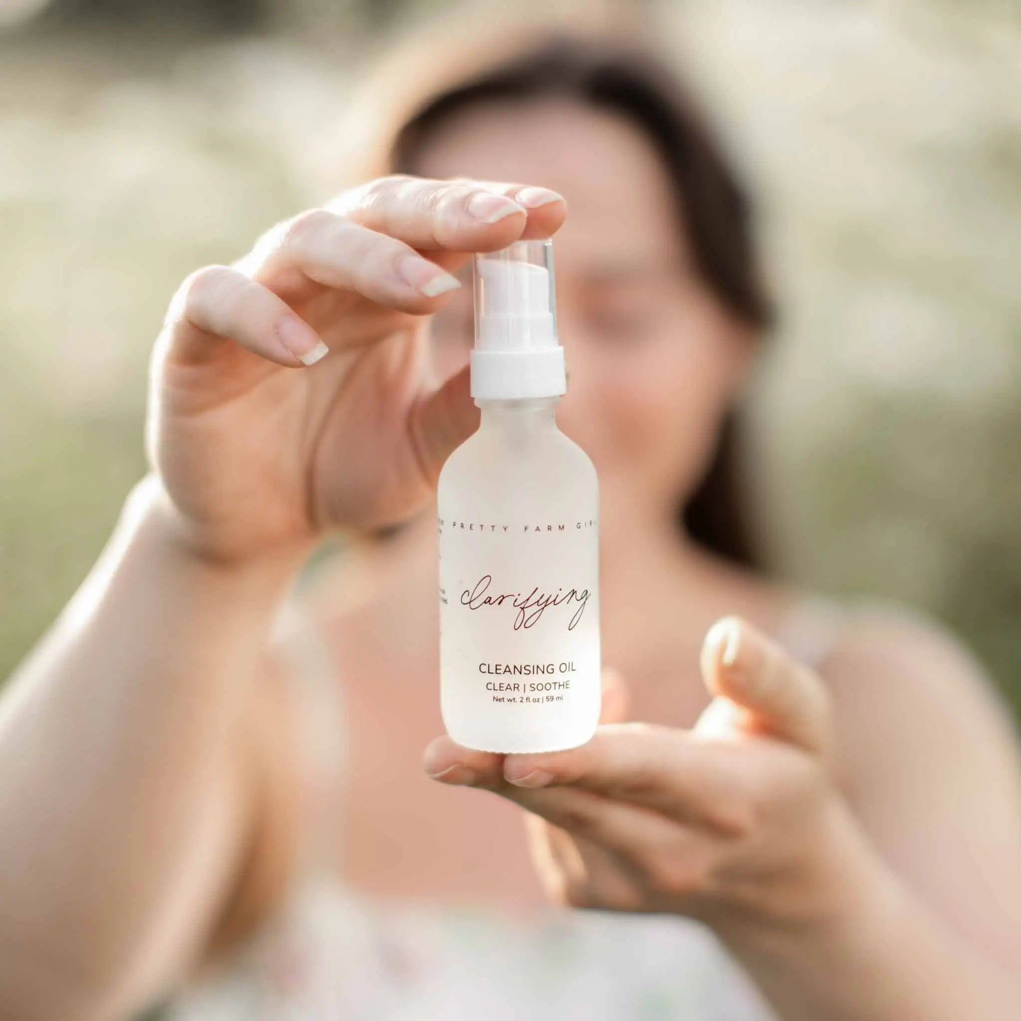 Clarifying Cleansing Oil for Acne-Prone Skin Pretty farm girl