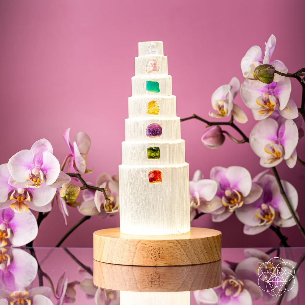 The Stress Shield Lamp - 7 Stones of Healing Conscious Items