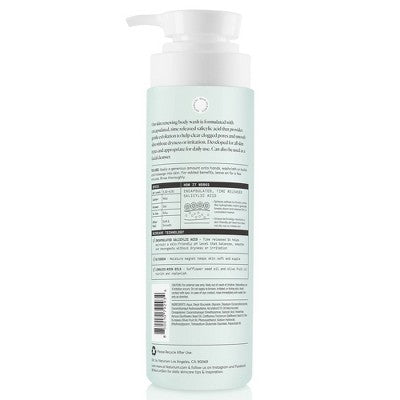 Naturium The Perfector Salicylic Acid Skin Smoothing Body Wash 16.9 fl oz - Imperfect Container This is Beauty US