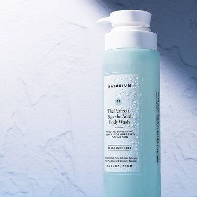 Naturium The Perfector Salicylic Acid Skin Smoothing Body Wash 16.9 fl oz - Imperfect Container This is Beauty US