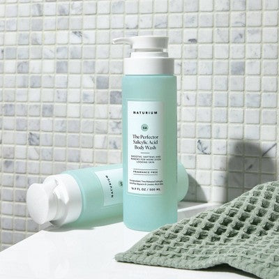 Naturium The Perfector Salicylic Acid Skin Smoothing Body Wash 16.9 fl oz - Imperfect Container This is Beauty US