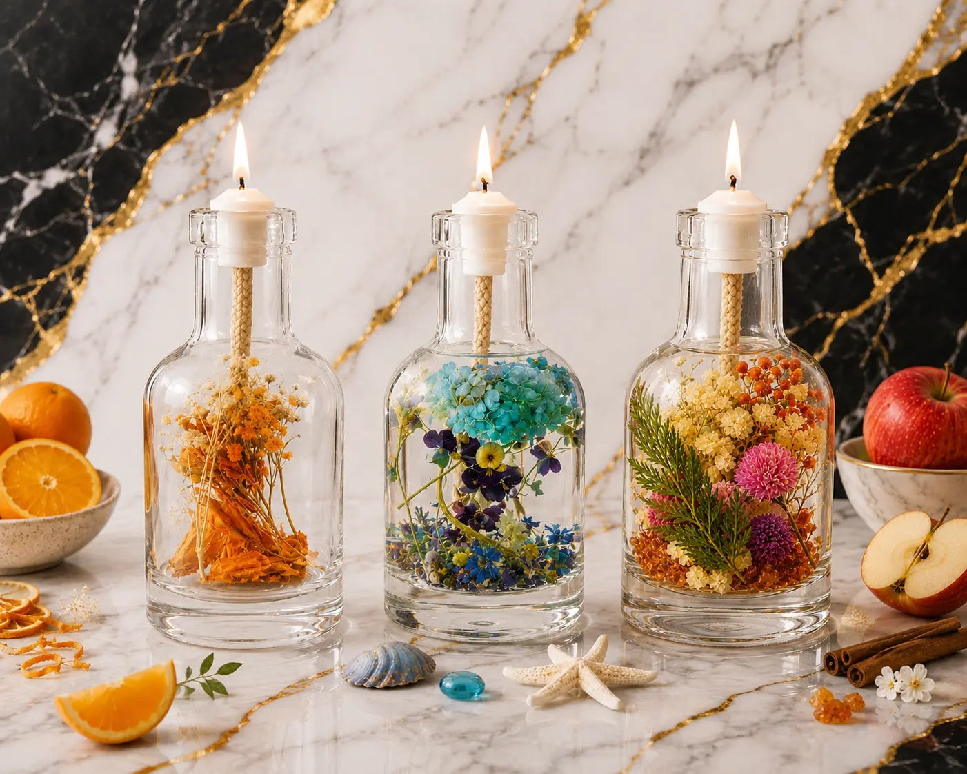 Sacred Space Trio Logos Candles