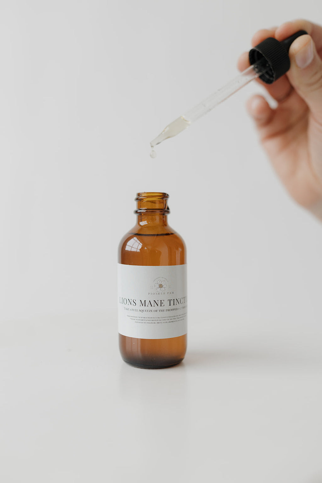Brain Power Combo: Focus, Mental Health, Nervous System Support- Lions Mane Tincture + Magnesium Spray Pioneer Pam