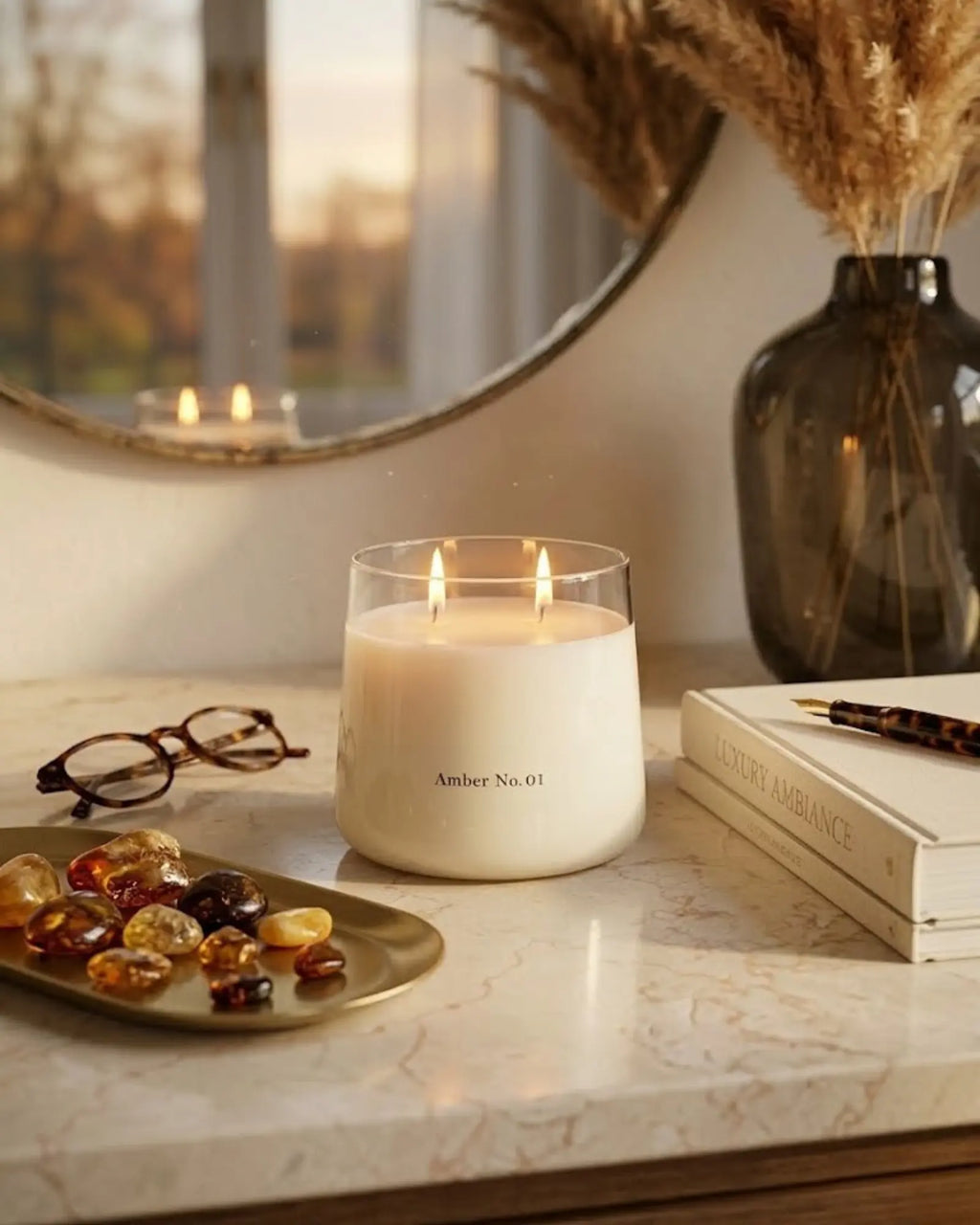 Amber No. 01 Candle Believe Candle