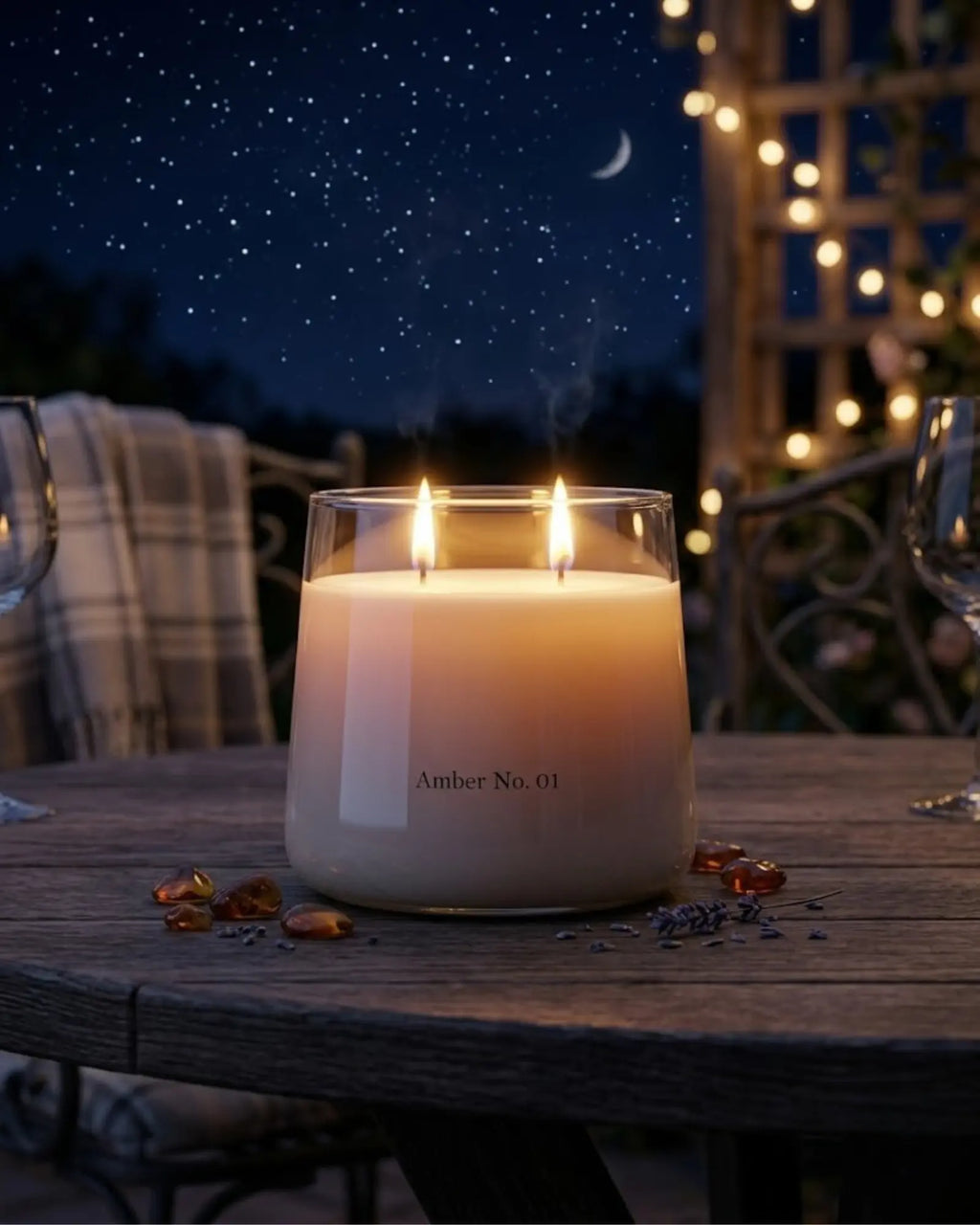 Amber No. 01 Candle Believe Candle