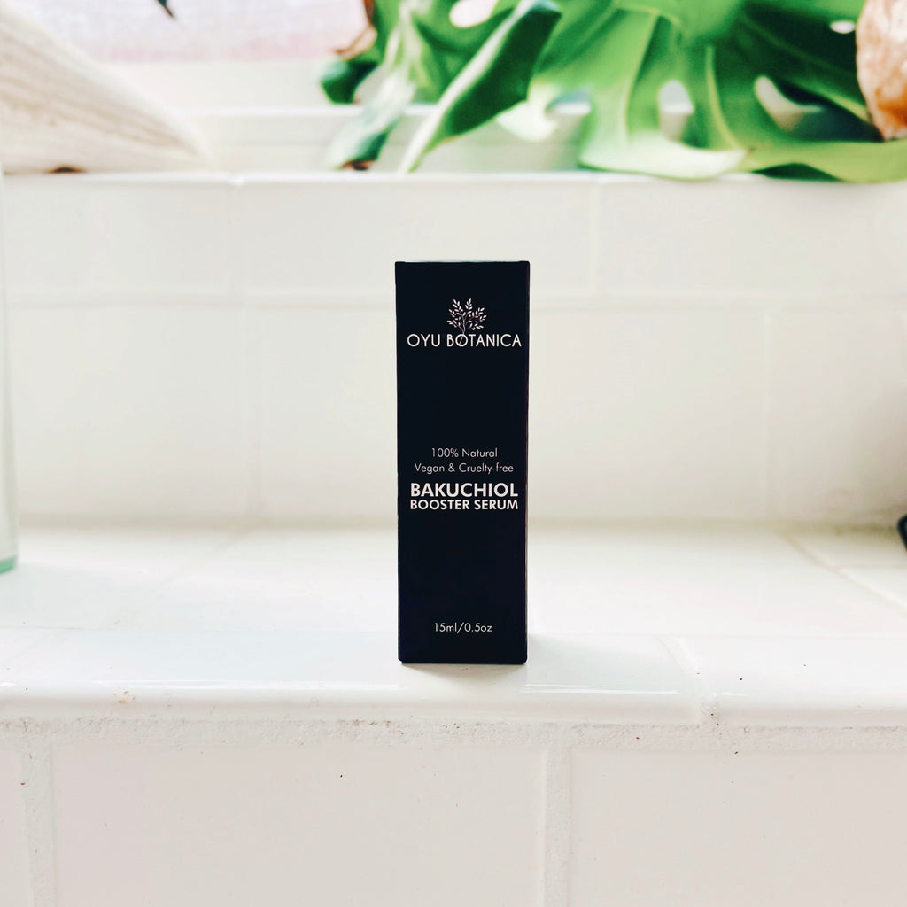 OYU Botanica Bakuchiol Booster Serum – Plant-Based Retinol Alternative for Radiant, Youthful Skin Wearing Conscious