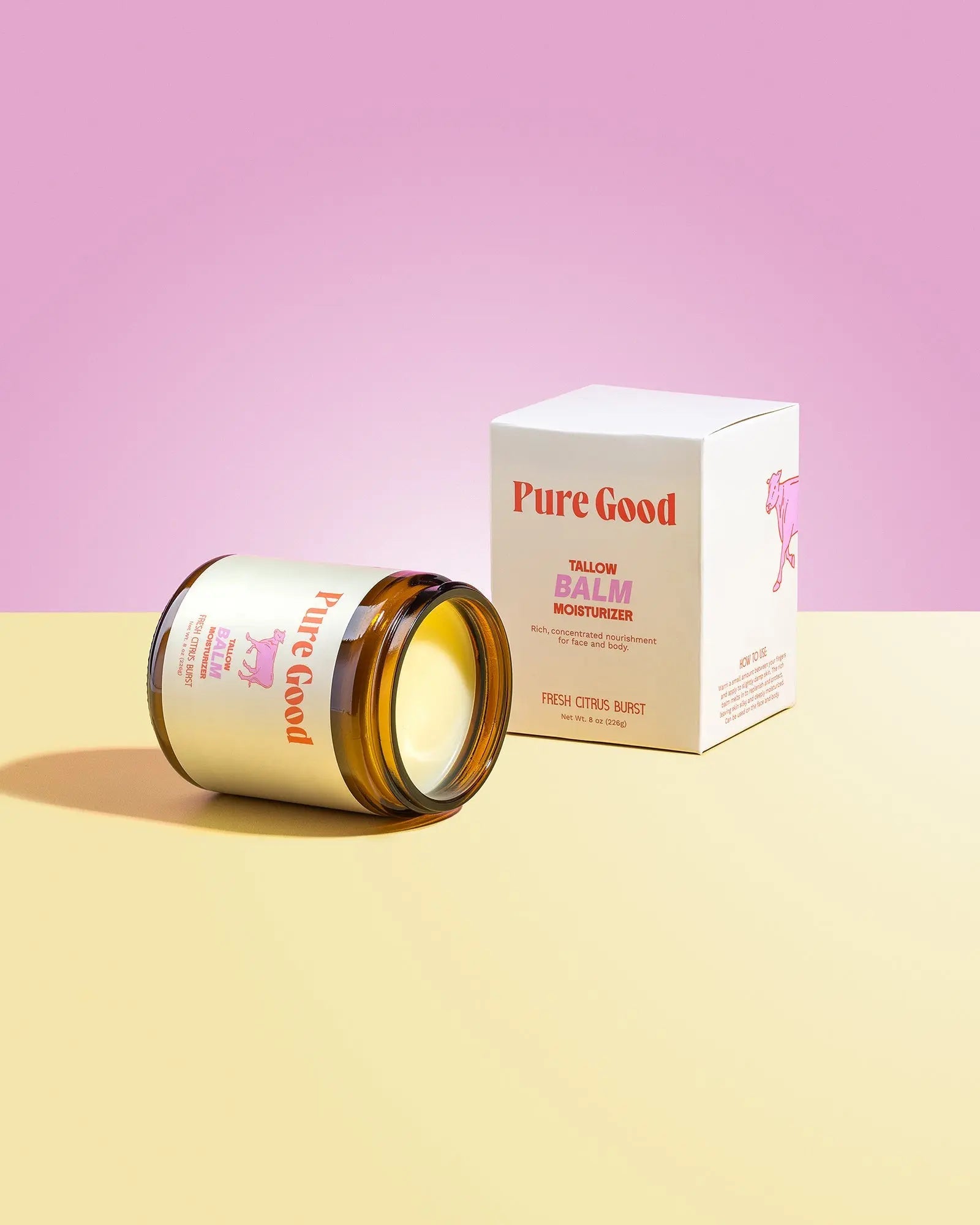 Fresh Citrus Burst Tallow Balm - Hydration and Vitamin C Pure Good LLC