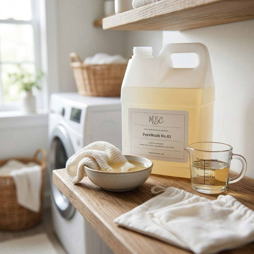 No. 100L PureWash | Elixir (Liquid Textile Concentrate) Mama Be Clean