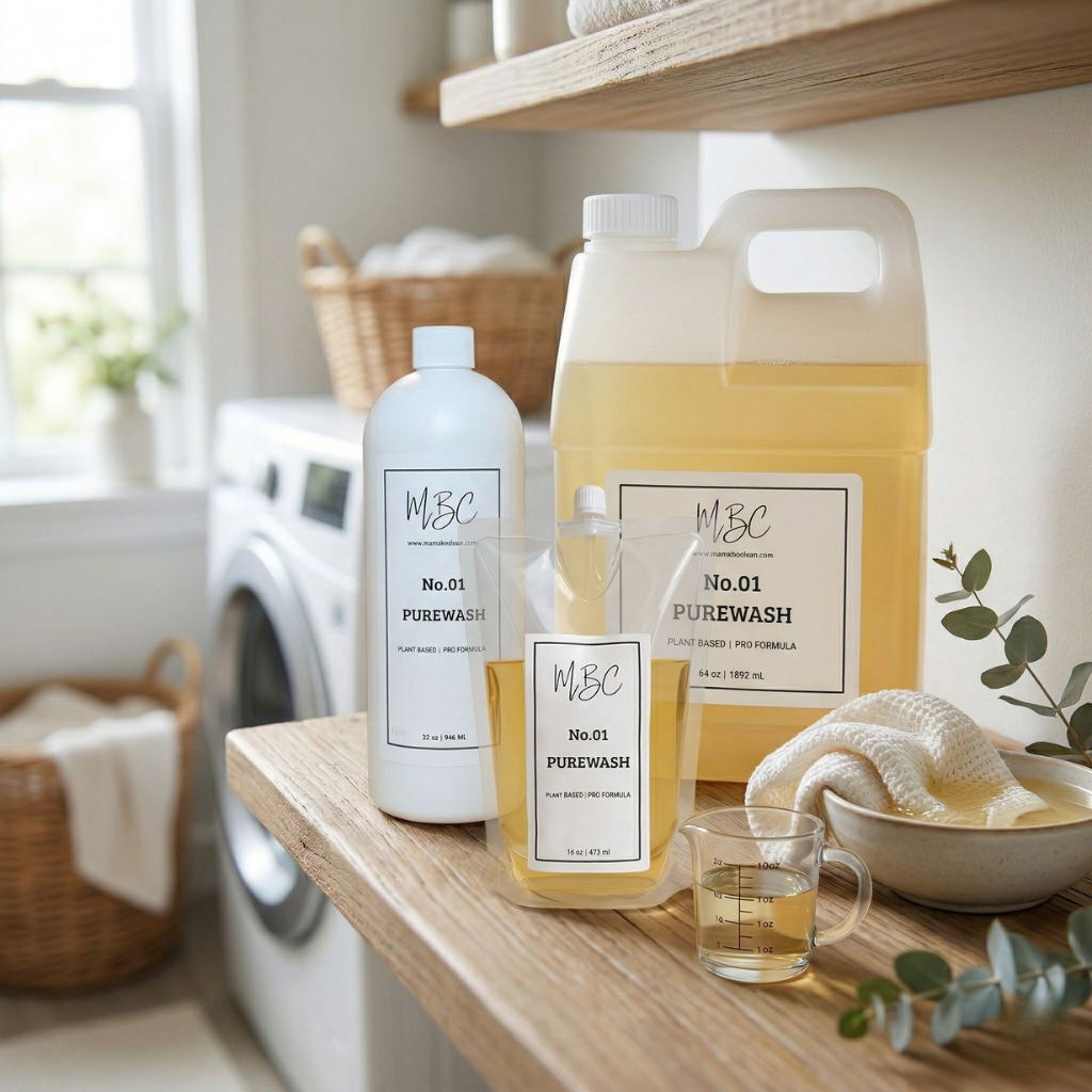 No. 100L PureWash | Elixir (Liquid Textile Concentrate) Mama Be Clean