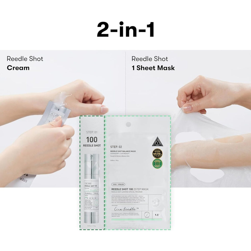 VT Reedle Shot 700 2-Step Mask AsiaBeautyMall