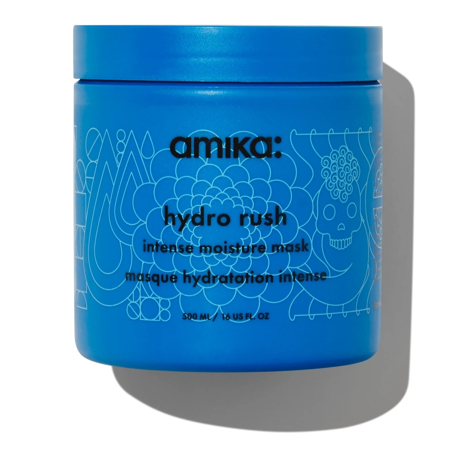 Amika Hydro Rush Intense Moisture Hair Mask with Hyaluronic Acid Nava Beauty