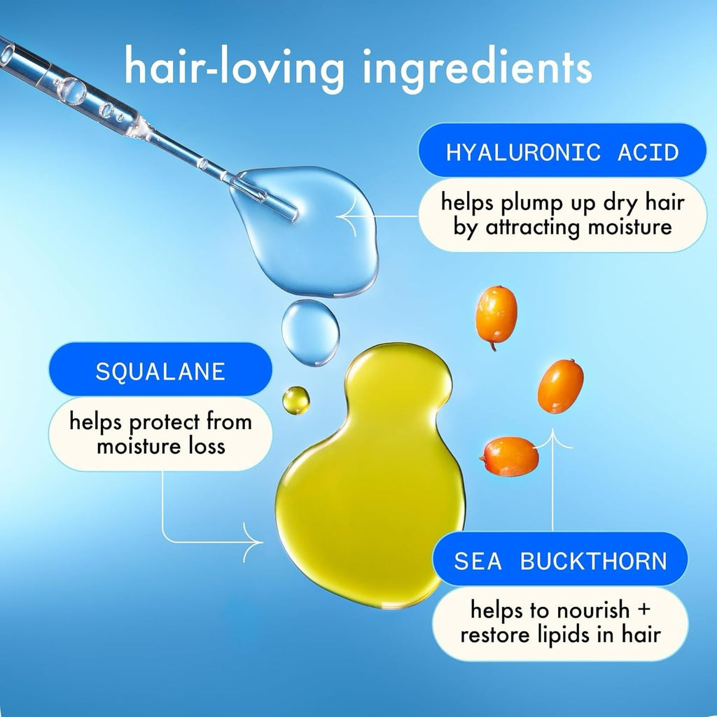 Amika Hydro Rush Intense Moisture Hair Mask with Hyaluronic Acid Nava Beauty