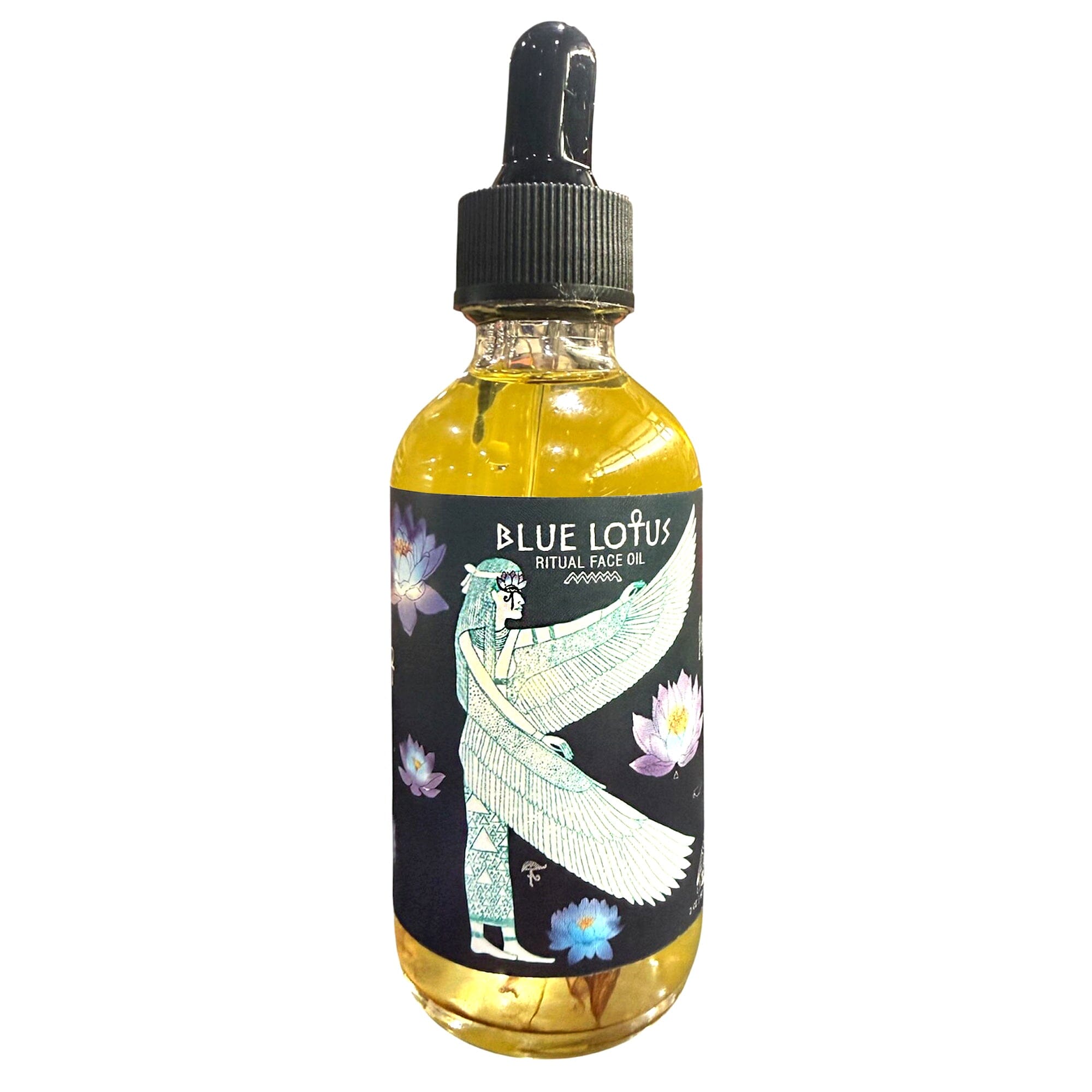 Blue Lotus Ritual Face Oil | Sacred Egyptian Elixir for Glow & Spiritual Awakening 🩵🌿 Spirit Nest