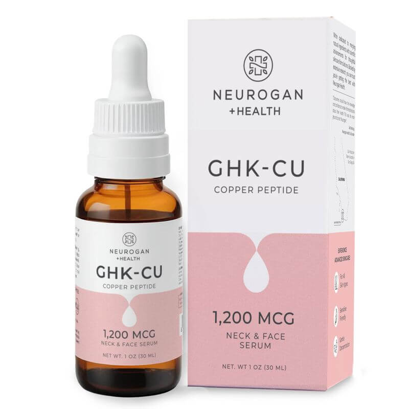 GHK-Cu Copper Peptide Neck & Face Serum Neurogan Health
