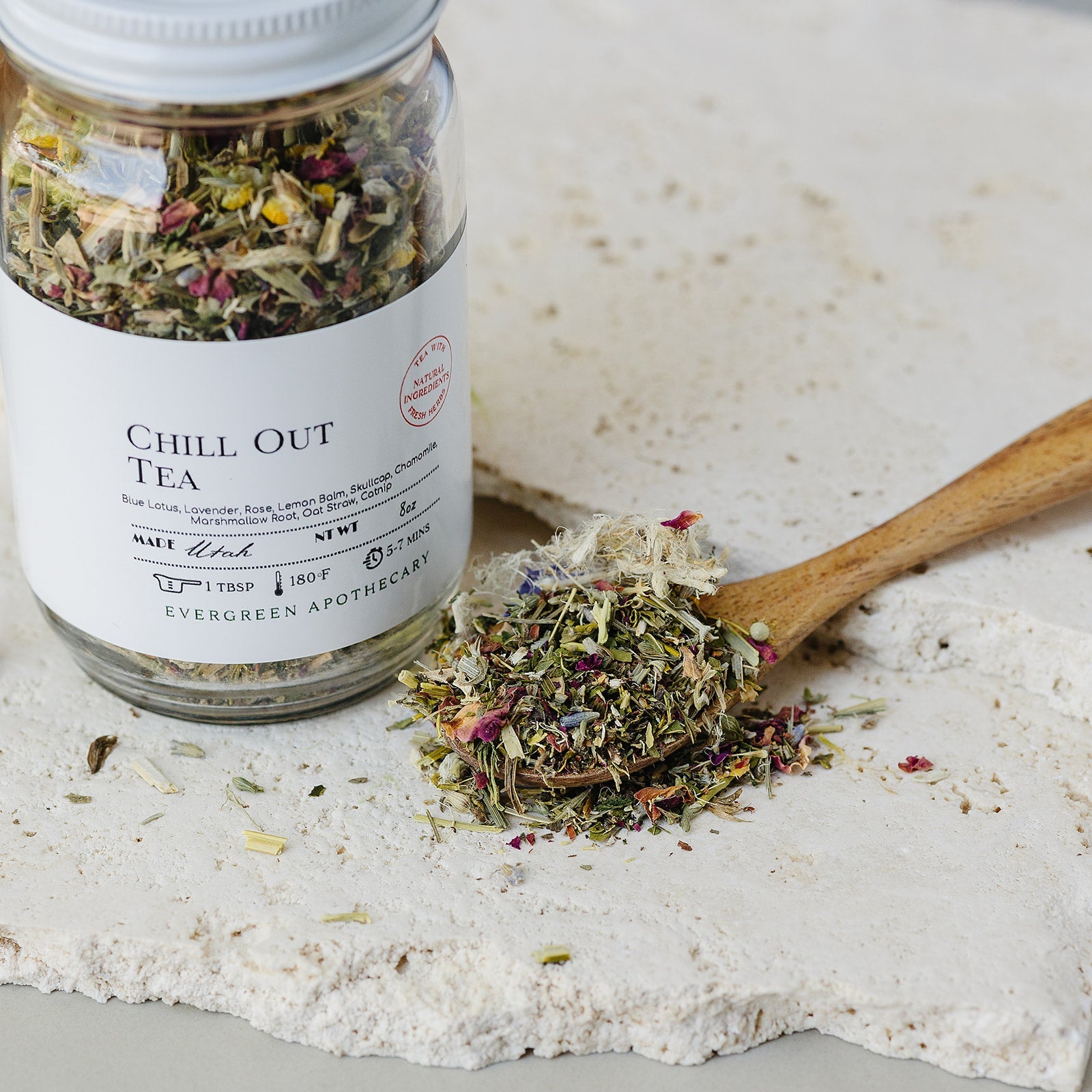 Chill Out Tea - with Blue Lotus Evergreen Apothecary
