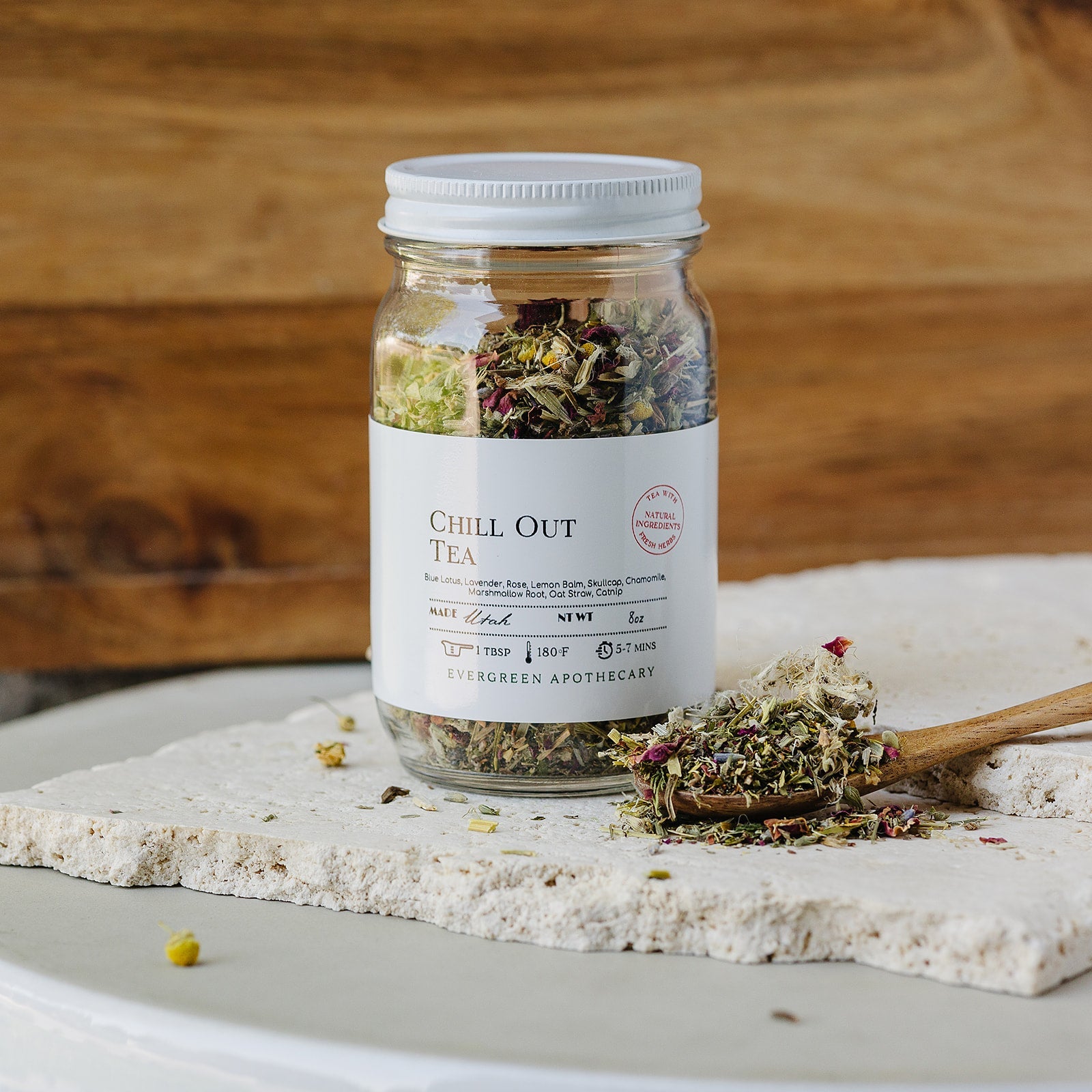 Chill Out Tea - with Blue Lotus Evergreen Apothecary