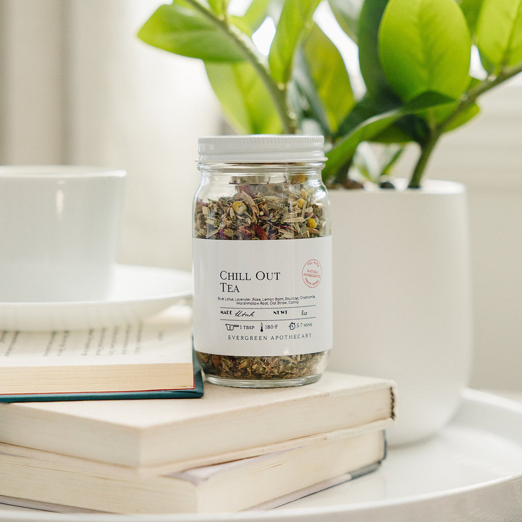 Chill Out Tea - with Blue Lotus Evergreen Apothecary