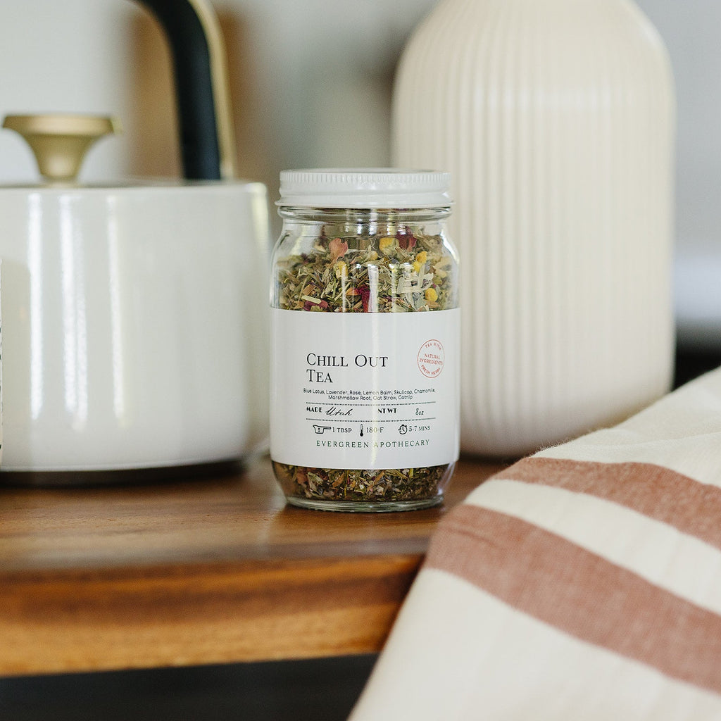 Chill Out Tea - with Blue Lotus Evergreen Apothecary