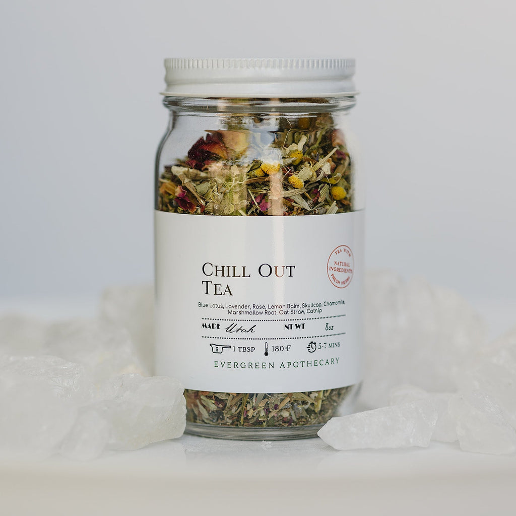 Chill Out Tea - with Blue Lotus Evergreen Apothecary