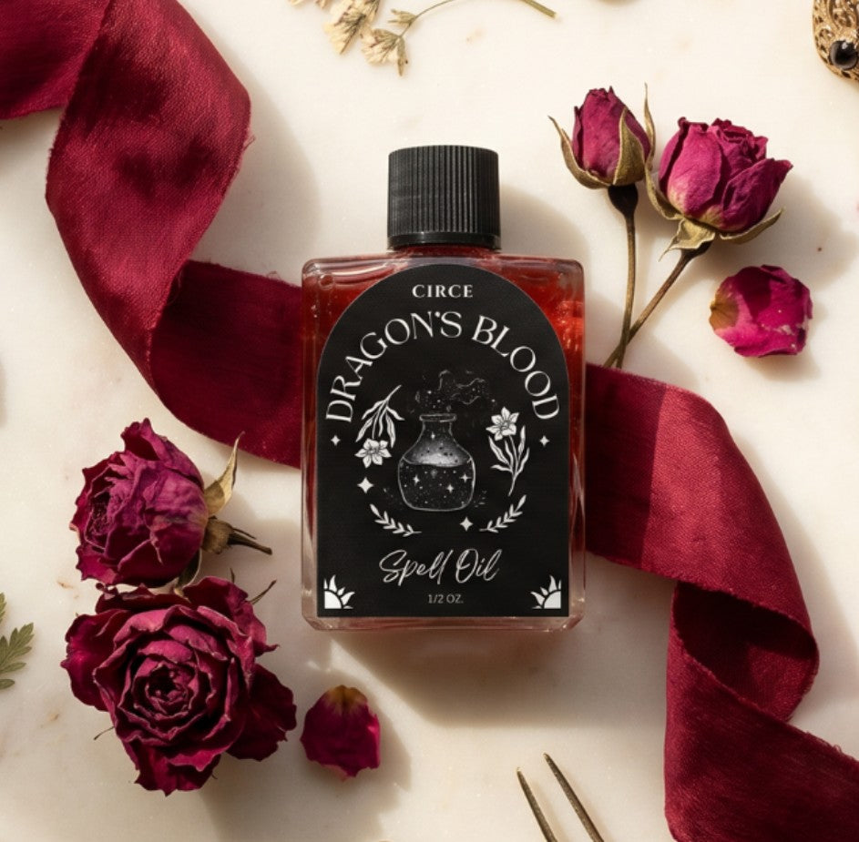 Dragon's Blood Ritual Oil — Protection & Power Circe Boutique