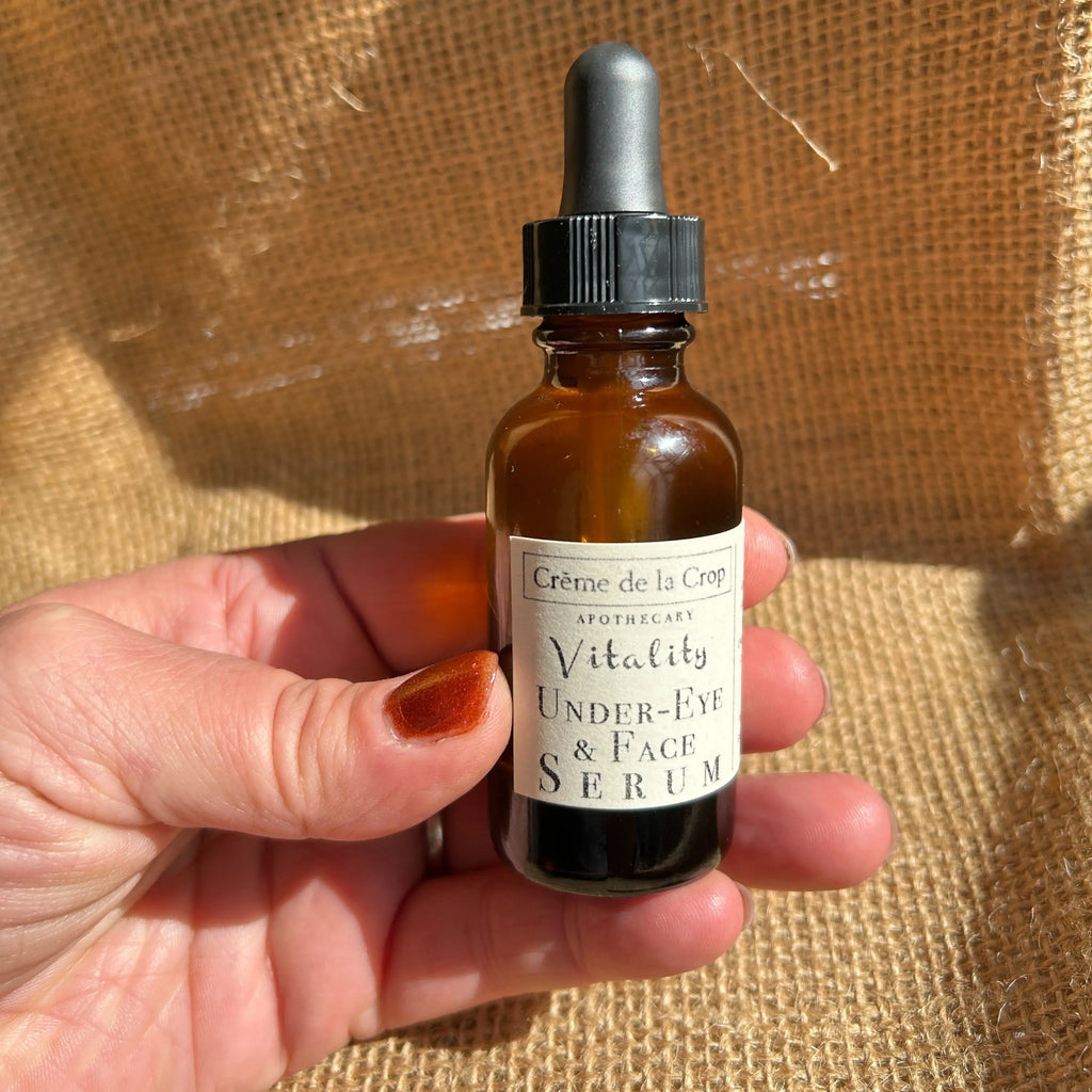 Under-Eye & Face Serum - Vitality (Essential Oils) Creme de la Crop