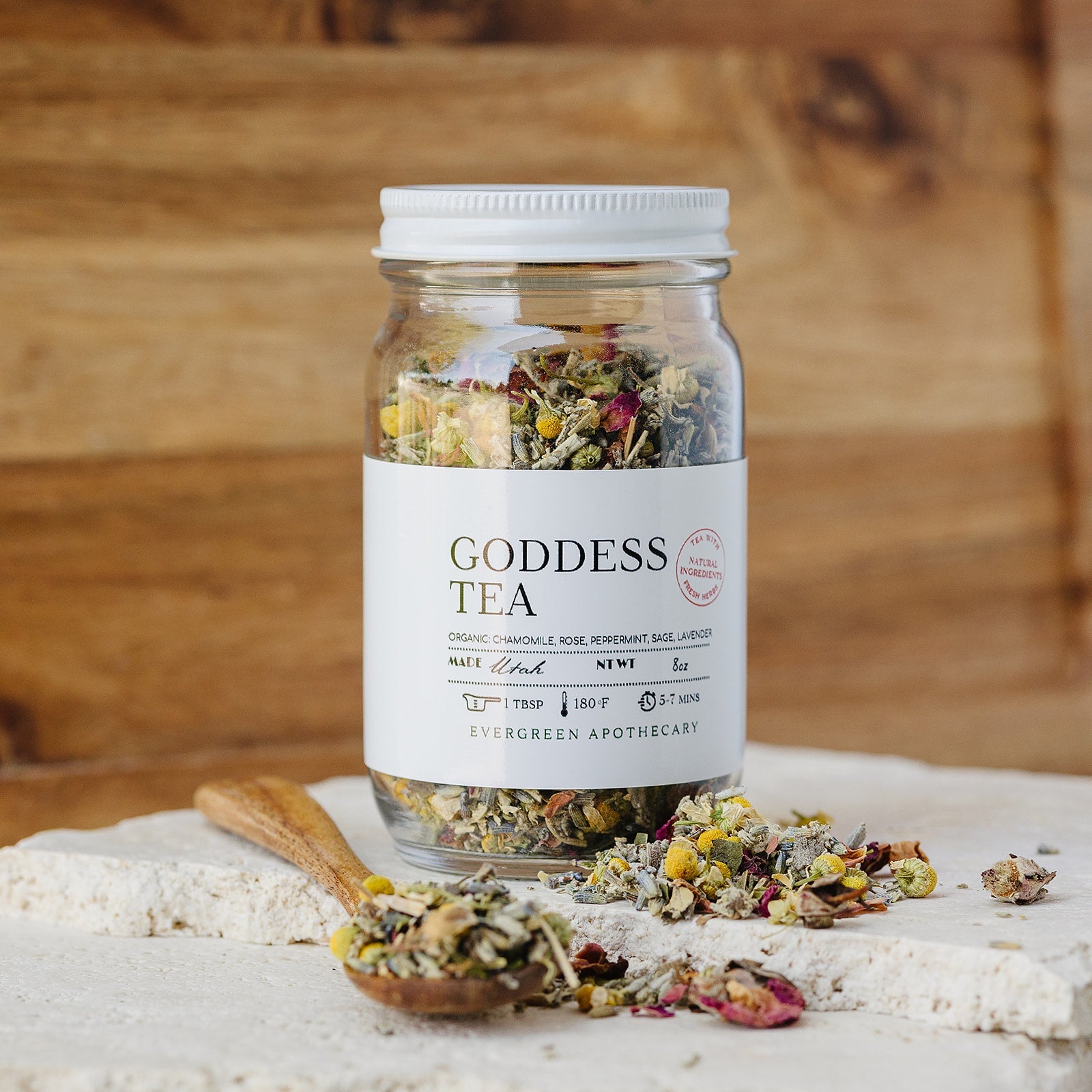Goddess Tea Evergreen Apothecary