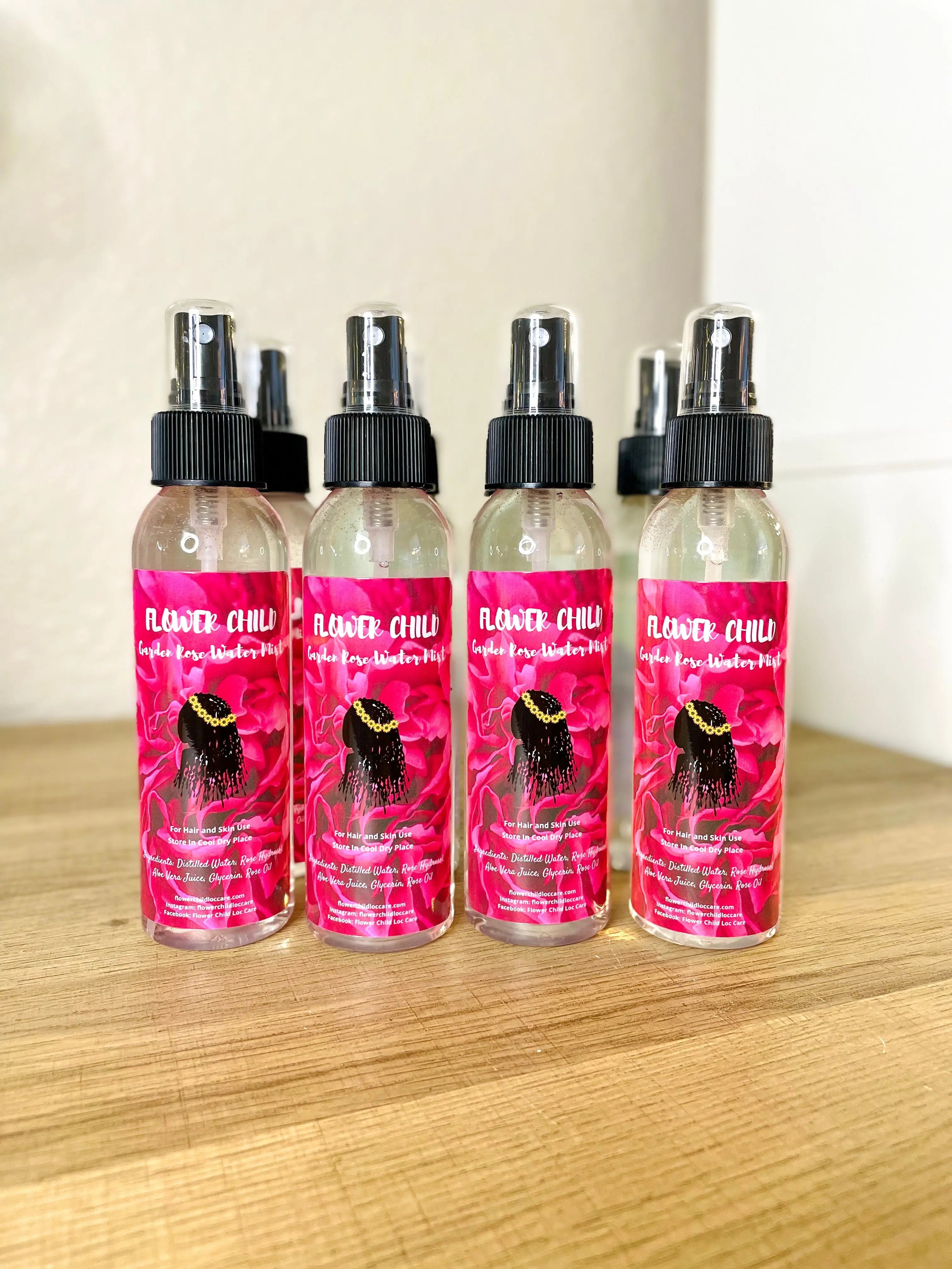 Garden Rosewater Mist Flower Child Loc Care LLC
