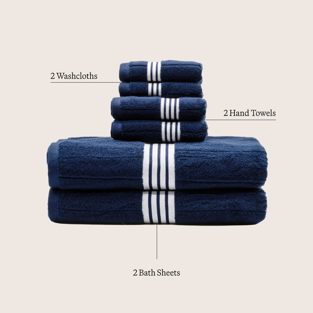 Nautilus Australian Cotton Towels Italic