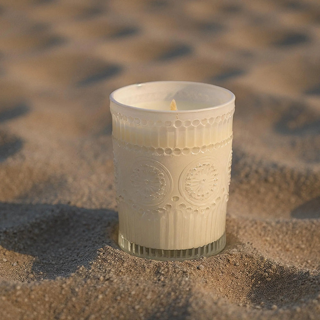 Noir Swiss Scented Glass Candle Italic