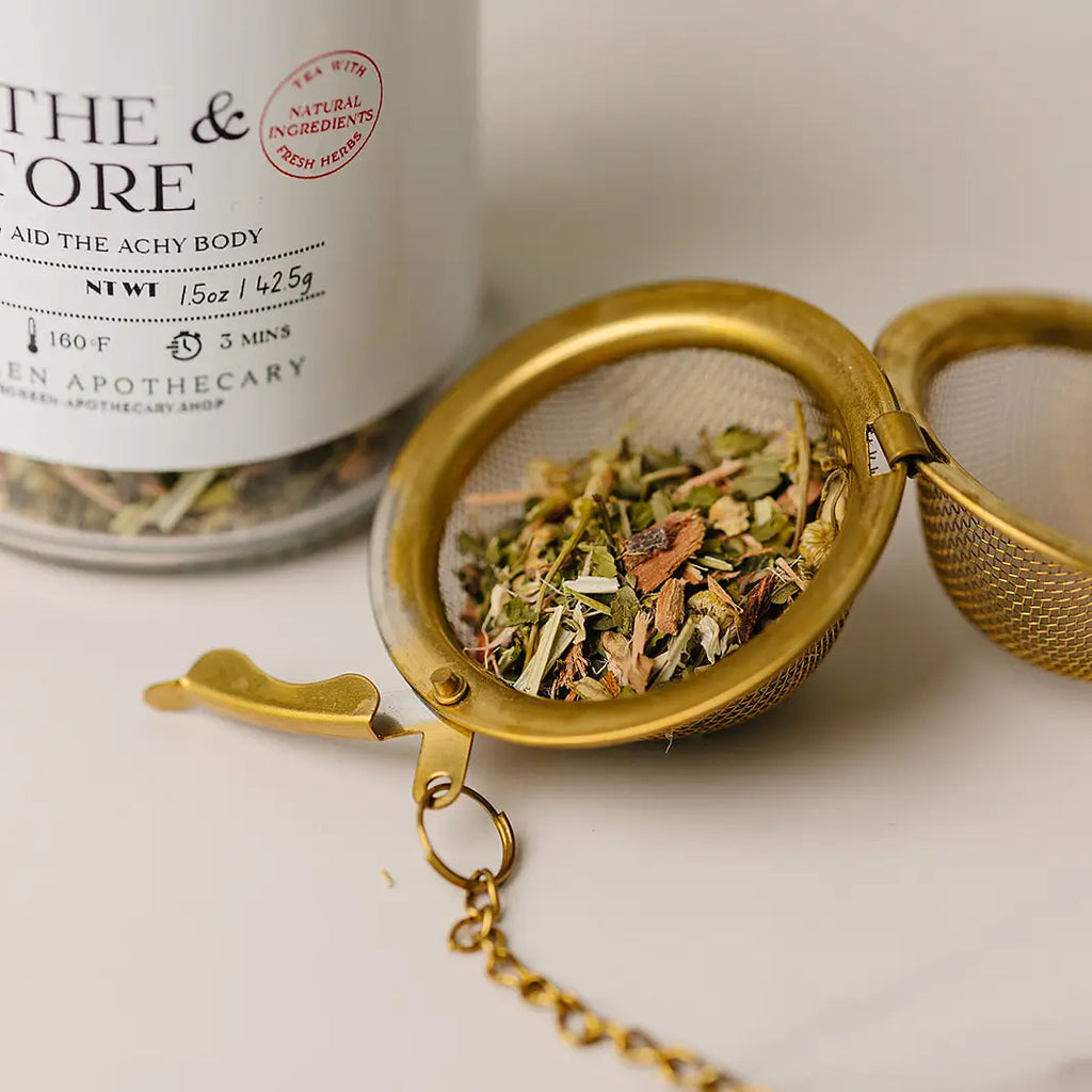 Soothe & Restore Tea, For the Achy Body Evergreen Apothecary