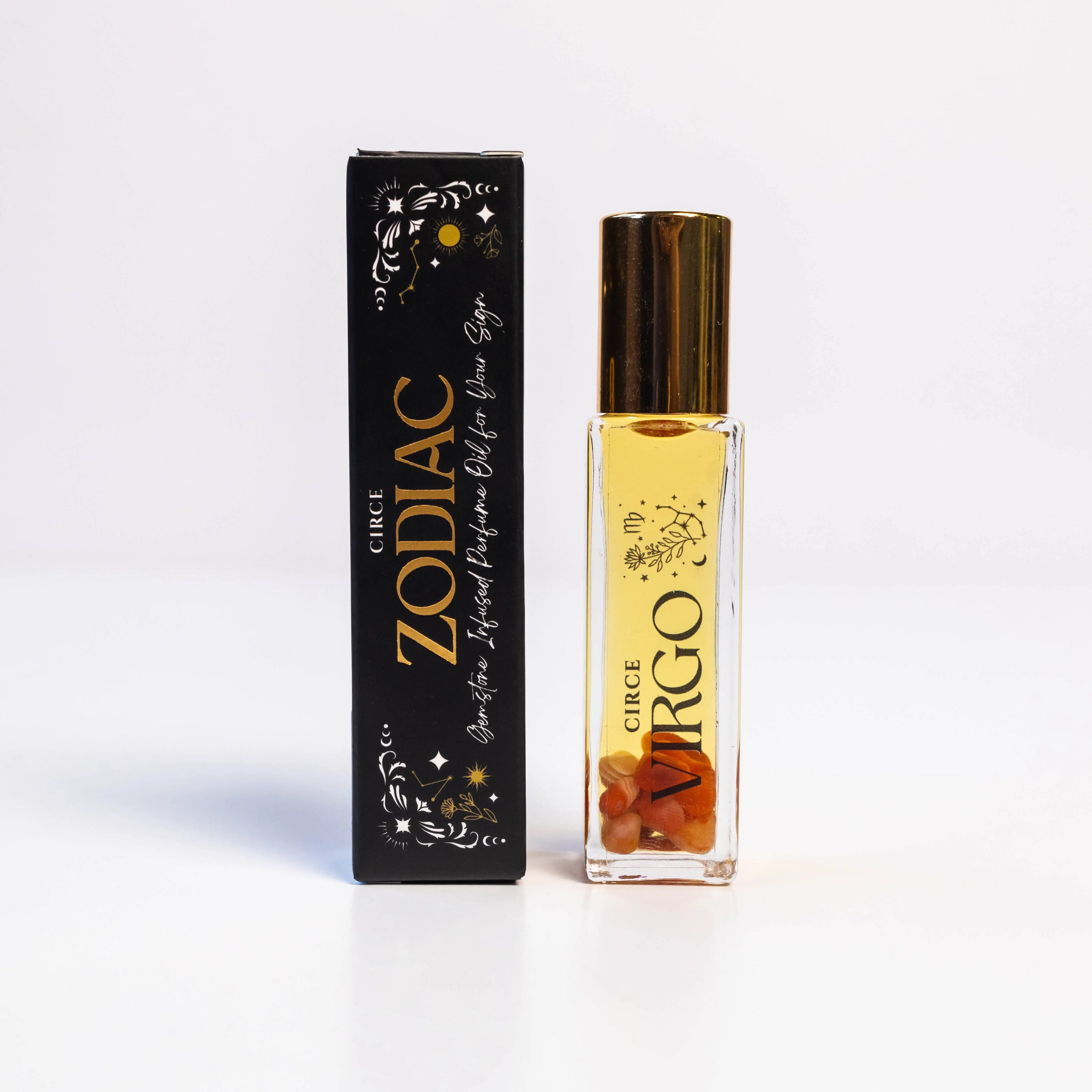 Zodiac Perfume Oil Set – 12 Gemstone‑Infused Zodiac Scents Circe Boutique