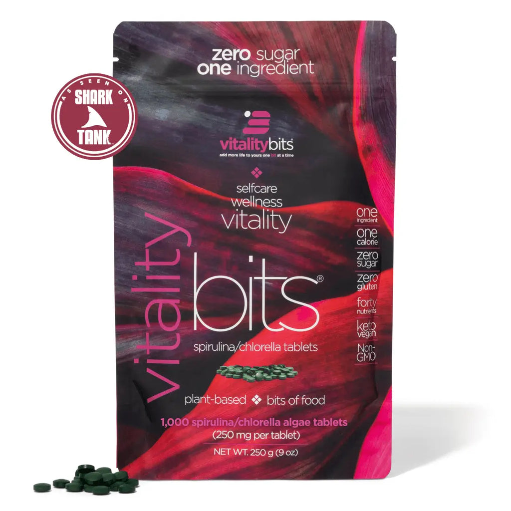 VITALITYbits® Spirulina/Chlorella | Large Bag ENERGYbits